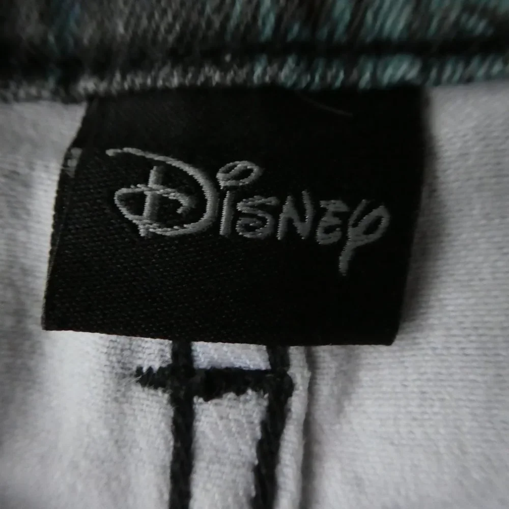 Disney Lilo Stitch Shorts Jean Cotton Stretch Mid Rise Cartoon Juniors 15